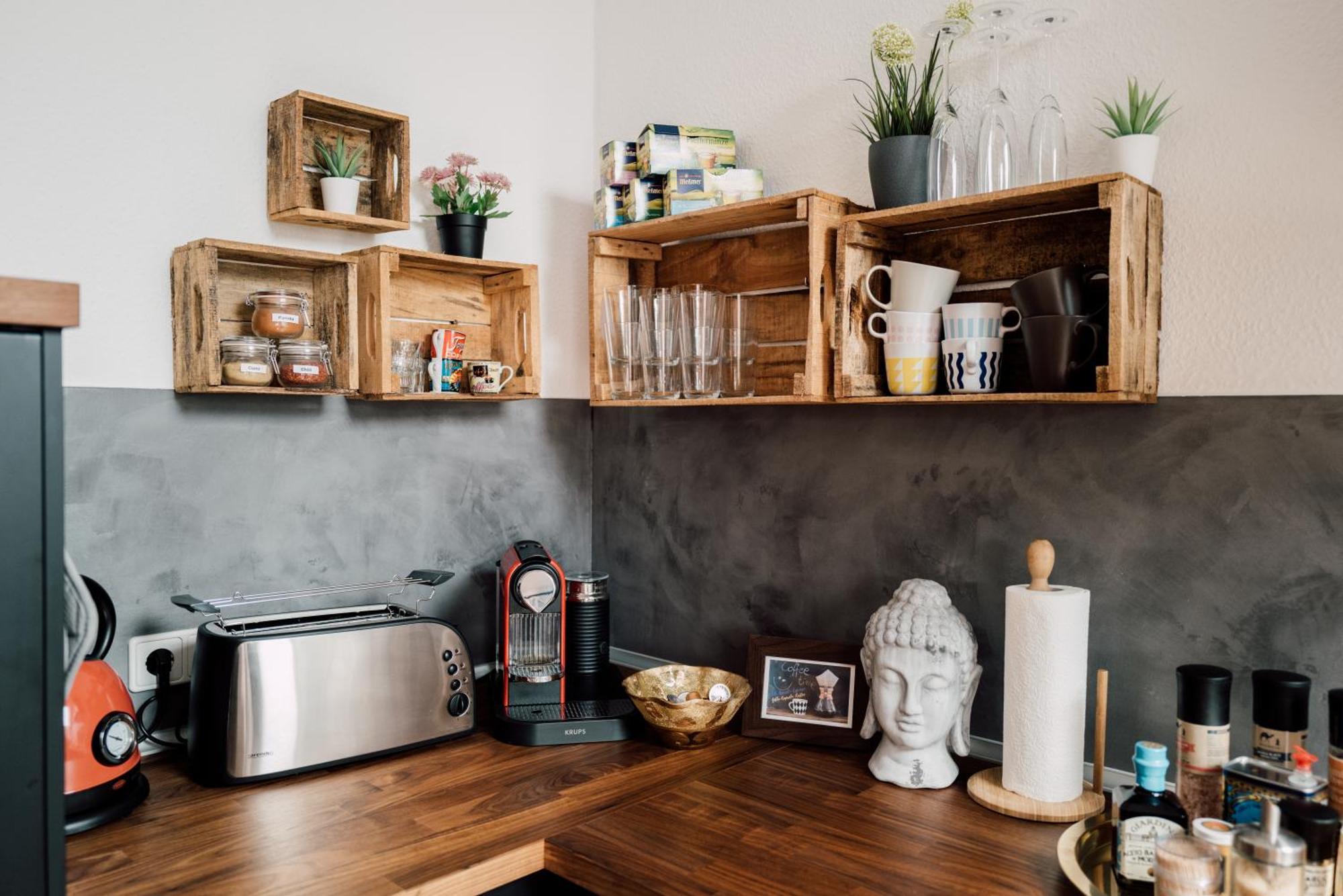 Apartment Rooftop Buddha Lounge - Im Dachgeschoss In Mit Waschmaschine Und Netflix